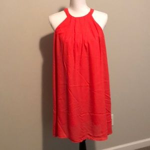 Coral dress